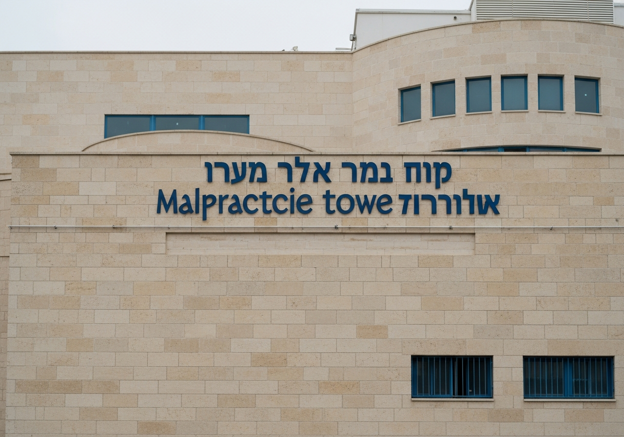 עורך דין רשלנות רפואית — ייעוץ